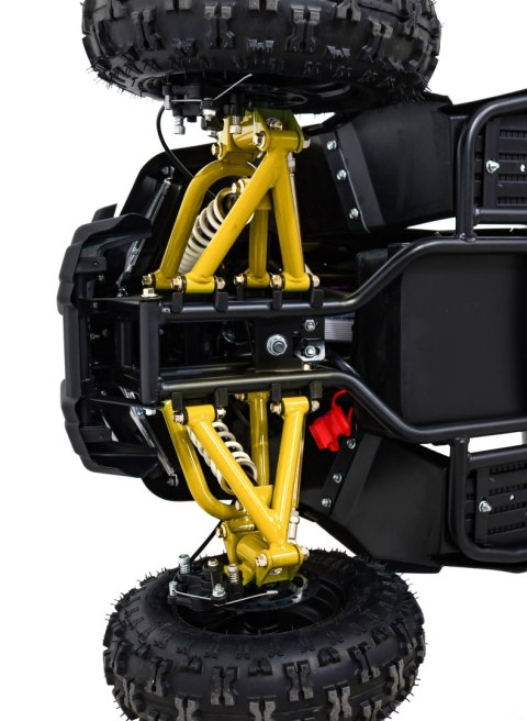 Quad HIPERFECT na akumulator Żółty 35km/h + Silnik 1000W + Koła pompowane + Regulacja siedzenia Quad HIPERFECT na akumulator Żółty 35km/h + Silnik 1000W + Koła pompowane + Regulacja siedzenia