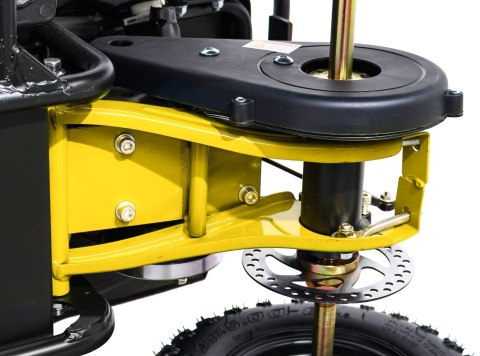Quad HIPERFECT na akumulator Żółty 35km/h + Silnik 1000W + Koła pompowane + Regulacja siedzenia Quad HIPERFECT na akumulator Żółty 35km/h + Silnik 1000W + Koła pompowane + Regulacja siedzenia