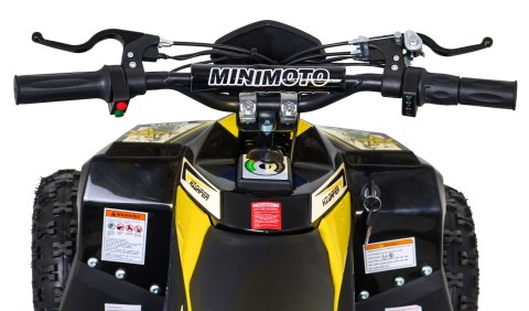 Quad HIPERFECT na akumulator Żółty 35km/h + Silnik 1000W + Koła pompowane + Regulacja siedzenia Quad HIPERFECT na akumulator Żółty 35km/h + Silnik 1000W + Koła pompowane + Regulacja siedzenia