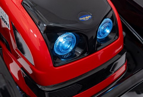 Koparka Traktor na akumulator dla dzieci Czerwony + Ruchome Ramię Łyżka + Pilot + Wolny Start + Radio FM + LED Koparka Traktor na akumulator dla dzieci Czerwony + Ruchome Ramię Łyżka + Pilot + Wolny Start + Radio FM + LED