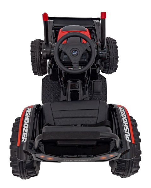 Koparka Traktor na akumulator dla dzieci Czerwony + Ruchome Ramię Łyżka + Pilot + Wolny Start + Radio FM + LED Koparka Traktor na akumulator dla dzieci Czerwony + Ruchome Ramię Łyżka + Pilot + Wolny Start + Radio FM + LED