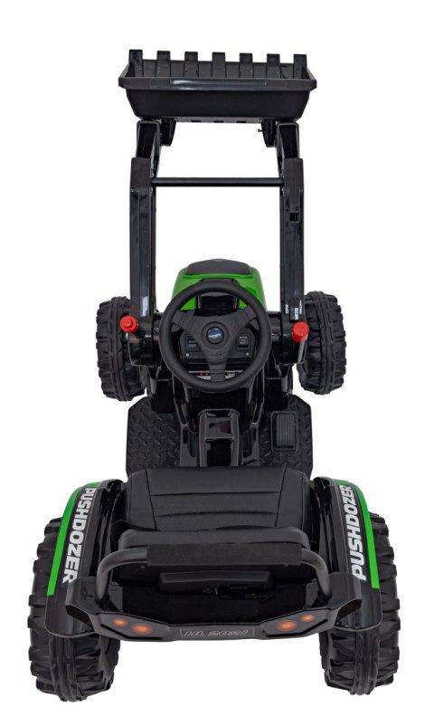 Koparka Traktor na akumulator dla dzieci Zielony + Ruchome Ramię Łyżka + Pilot + Wolny Start + Radio FM + LED Koparka Traktor na akumulator dla dzieci Zielony + Ruchome Ramię Łyżka + Pilot + Wolny Start + Radio FM + LED