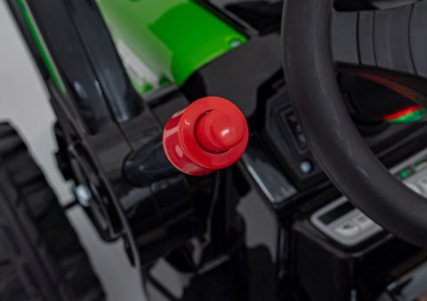 Koparka Traktor na akumulator dla dzieci Zielony + Ruchome Ramię Łyżka + Pilot + Wolny Start + Radio FM + LED Koparka Traktor na akumulator dla dzieci Zielony + Ruchome Ramię Łyżka + Pilot + Wolny Start + Radio FM + LED