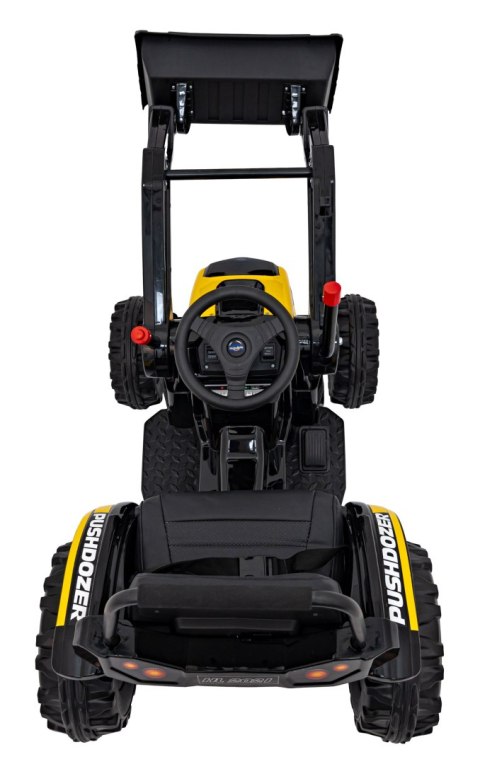 Koparka Traktor na akumulator dla dzieci Żółty + Ruchome Ramię Łyżka + Pilot + Wolny Start + Radio FM + LED Koparka Traktor na akumulator dla dzieci Żółty + Ruchome Ramię Łyżka + Pilot + Wolny Start + Radio FM + LED