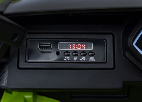 Lamborghini SIAN na akumulator dla dzieci Zielony + Pilot + EVA + Wolny Start + Audio LED Lamborghini SIAN na akumulator dla dzieci Zielony + Pilot + EVA + Wolny Start + Audio LED
