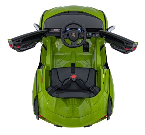 Lamborghini SIAN na akumulator dla dzieci Zielony + Pilot + EVA + Wolny Start + Audio LED Lamborghini SIAN na akumulator dla dzieci Zielony + Pilot + EVA + Wolny Start + Audio LED