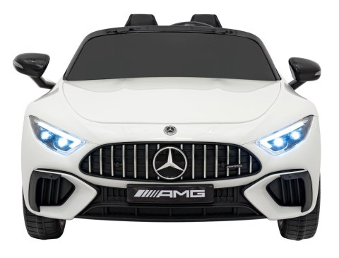 Pojazd Mercedes Benz AMG SL63 Biały Pojazd Mercedes Benz AMG SL63 Biały