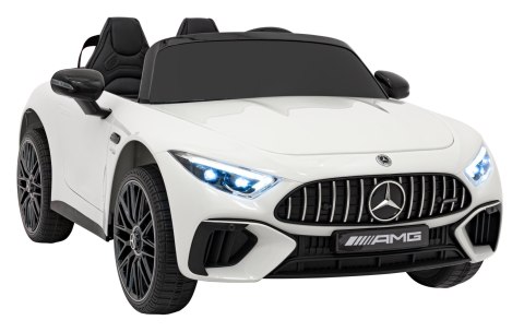 Pojazd Mercedes Benz AMG SL63 Biały Pojazd Mercedes Benz AMG SL63 Biały
