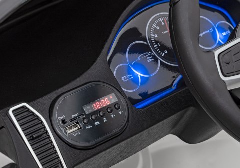 Porsche Cayenne S na akumulator dla dzieci Lakier Biały SUV + Pilot Porsche Cayenne S na akumulator dla dzieci Lakier Biały SUV + Pilot