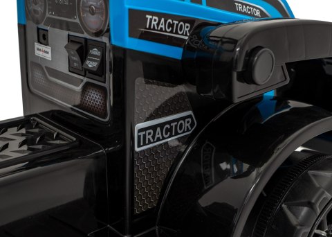Traktor Spychacz G320 dla najmłodszych dzieci Niebieski + Ruchoma łyżka + Melodie + Klakson + Światła LED Traktor Spychacz G320 dla najmłodszych dzieci Niebieski + Ruchoma łyżka + Melodie + Klakson + Światła LED