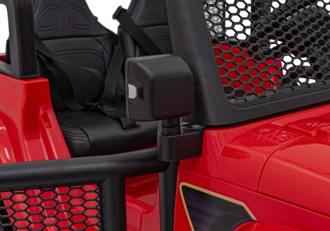 Auto terenowe OFF-ROAD 3.0 dla dzieci Czerwony + Pilot + Wolny Start + Pasy + Audio LED Auto terenowe OFF-ROAD 3.0 dla dzieci Czerwony + Pilot + Wolny Start + Pasy + Audio LED