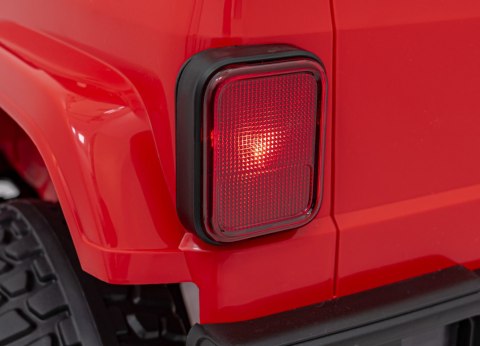 Auto terenowe OFF-ROAD 3.0 dla dzieci Czerwony + Pilot + Wolny Start + Pasy + Audio LED Auto terenowe OFF-ROAD 3.0 dla dzieci Czerwony + Pilot + Wolny Start + Pasy + Audio LED