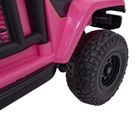 Auto terenowe OFF-ROAD 3.0 dla dzieci Różowy + Pilot + Wolny Start + Pasy + Audio LED Auto terenowe OFF-ROAD 3.0 dla dzieci Różowy + Pilot + Wolny Start + Pasy + Audio LED