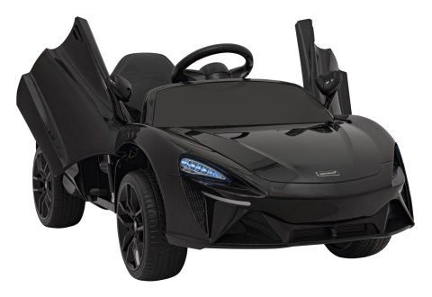 McLaren Artura na akumulator dla dzieci Czarny + Napęd 4x4 + Pilot + Wolny Start + EVA + Audio LED McLaren Artura na akumulator dla dzieci Czarny + Napęd 4x4 + Pilot + Wolny Start + EVA + Audio LED