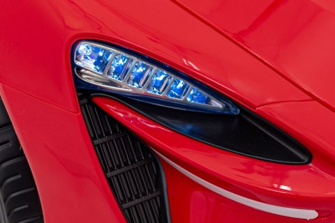 McLaren Artura na akumulator dla dzieci Czerwony + Napęd 4x4 + Pilot + Wolny Start + EVA + Audio LED McLaren Artura na akumulator dla dzieci Czerwony + Napęd 4x4 + Pilot + Wolny Start + EVA + Audio LED