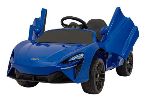 McLaren Artura na akumulator dla dzieci Niebieski + Napęd 4x4 + Pilot + Wolny Start + EVA + Audio LED McLaren Artura na akumulator dla dzieci Niebieski + Napęd 4x4 + Pilot + Wolny Start + EVA + Audio LED