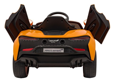 McLaren Artura na akumulator dla dzieci Pomarańczowy + Napęd 4x4 + Pilot + Wolny Start + EVA + Audio LED McLaren Artura na akumulator dla dzieci Pomarańczowy + Napęd 4x4 + Pilot + Wolny Start + EVA + Audio LED
