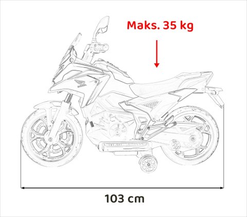 Motor Honda NC750X Żółty Motor Honda NC750X Żółty
