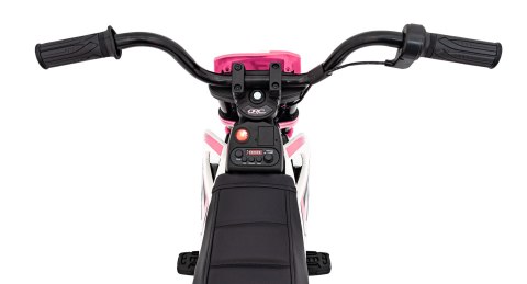 Motor PANTONE 361C na akumulator dla dzieci Różowy + Panel audio + Wolny Start + Koła EVA Motor PANTONE 361C na akumulator dla dzieci Różowy + Panel audio + Wolny Start + Koła EVA