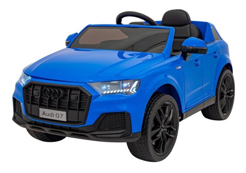 Pojazd Audi Q7 NEW LIFT - Niebieski SUV Pojazd Audi Q7 NEW LIFT - Niebieski SUV