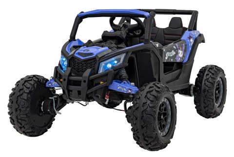 Pojazd Buggy ATV Defend 4x4 Fioletowy Licencja KUROMI Pojazd Buggy ATV Defend 4x4 Fioletowy Licencja KUROMI