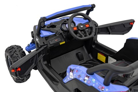 Pojazd Buggy ATV Defend 4x4 Fioletowy Licencja KUROMI Pojazd Buggy ATV Defend 4x4 Fioletowy Licencja KUROMI