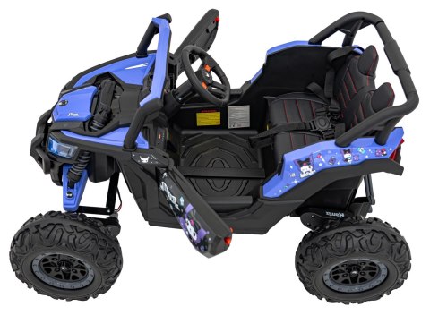 Pojazd Buggy ATV Defend 4x4 Fioletowy Licencja KUROMI Pojazd Buggy ATV Defend 4x4 Fioletowy Licencja KUROMI