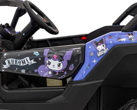 Pojazd Buggy ATV Defend 4x4 Fioletowy Licencja KUROMI Pojazd Buggy ATV Defend 4x4 Fioletowy Licencja KUROMI