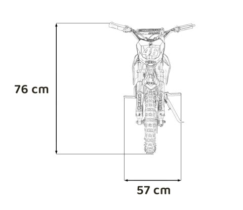 Pojazd Motor RENEGADE 50R Czerwony Pojazd Motor RENEGADE 50R Czerwony