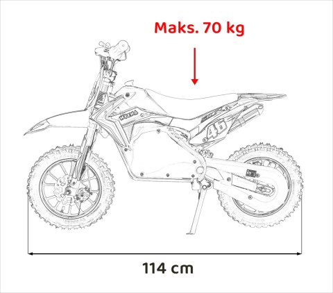 Pojazd Motor RENEGADE 50R Zielony Pojazd Motor RENEGADE 50R Zielony