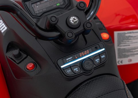 Quad Maverick ATV Czerwony Quad Maverick ATV Czerwony