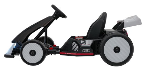 Pojazd Gokart Audi z Funkcją Driftu Biały Pojazd Gokart Audi z Funkcją Driftu Biały
