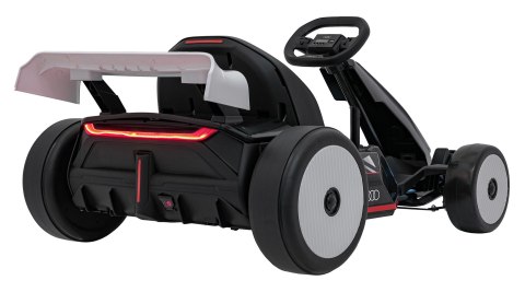 Pojazd Gokart Audi z Funkcją Driftu Biały Pojazd Gokart Audi z Funkcją Driftu Biały