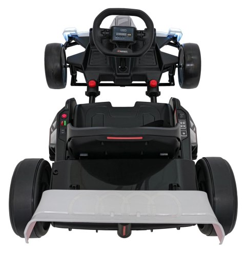 Pojazd Gokart Audi z Funkcją Driftu Biały Pojazd Gokart Audi z Funkcją Driftu Biały