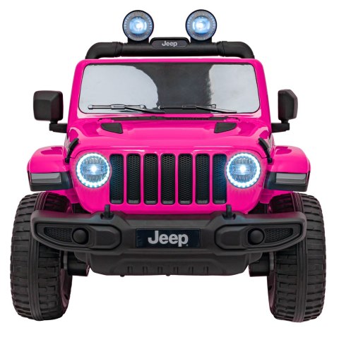 Pojazd Jeep Wrangler Rubicon Różowy Pojazd Jeep Wrangler Rubicon Różowy