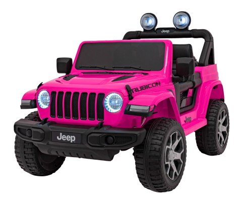 Pojazd Jeep Wrangler Rubicon Różowy Pojazd Jeep Wrangler Rubicon Różowy