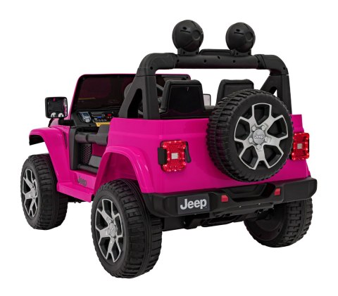 Pojazd Jeep Wrangler Rubicon Różowy Pojazd Jeep Wrangler Rubicon Różowy