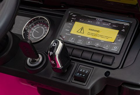 Pojazd Jeep Wrangler Rubicon Różowy Pojazd Jeep Wrangler Rubicon Różowy
