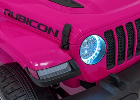 Pojazd Jeep Wrangler Rubicon Różowy Pojazd Jeep Wrangler Rubicon Różowy