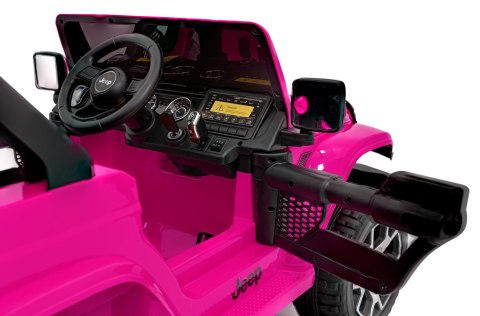 Pojazd Jeep Wrangler Rubicon Różowy Pojazd Jeep Wrangler Rubicon Różowy