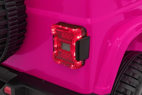 Pojazd Jeep Wrangler Rubicon Różowy Pojazd Jeep Wrangler Rubicon Różowy