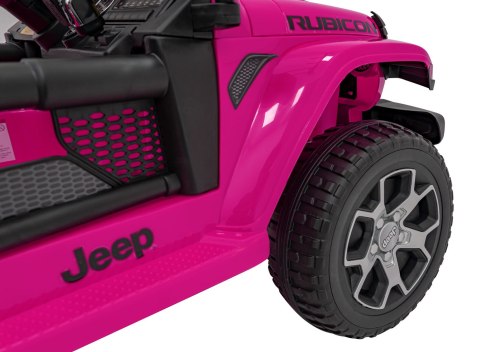 Pojazd Jeep Wrangler Rubicon Różowy Pojazd Jeep Wrangler Rubicon Różowy