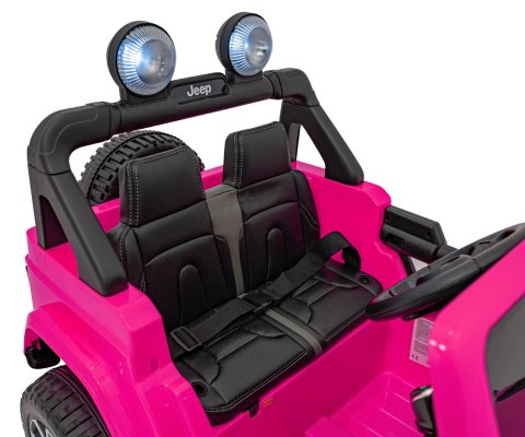 Pojazd Jeep Wrangler Rubicon Różowy Pojazd Jeep Wrangler Rubicon Różowy