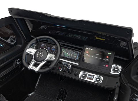 Pojazd Mercedes Benz G63 AMG XXL STRONG MP4 Czarny Pojazd Mercedes Benz G63 AMG XXL STRONG MP4 Czarny