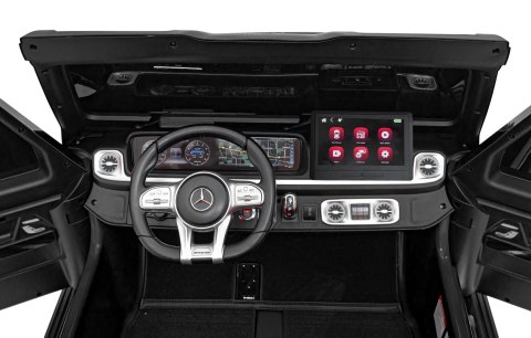 Pojazd Mercedes Benz G63 AMG XXL STRONG MP4 Czarny Pojazd Mercedes Benz G63 AMG XXL STRONG MP4 Czarny