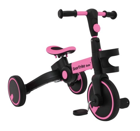 Rowerek Happy Bike 3w1 Sportrike Różowy Rowerek Happy Bike 3w1 Sportrike Różowy
