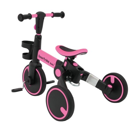 Rowerek Happy Bike 3w1 Sportrike Różowy Rowerek Happy Bike 3w1 Sportrike Różowy