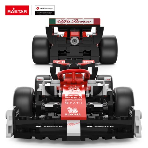 1: 24 Alfa Romeo F1 C42 340el. Klocki RASTAR 1: 24 Alfa Romeo F1 C42 340el. Klocki RASTAR