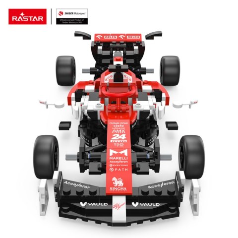 1: 24 Alfa Romeo F1 C42 340el. Klocki RASTAR 1: 24 Alfa Romeo F1 C42 340el. Klocki RASTAR