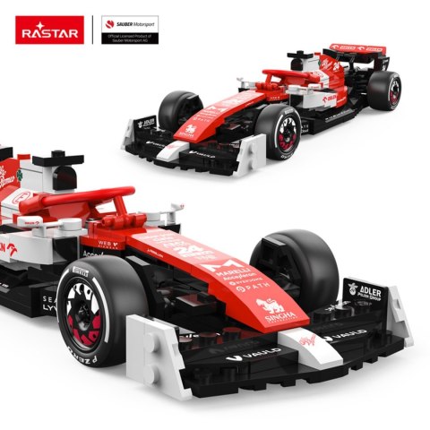 1: 24 Alfa Romeo F1 C42 340el. Klocki RASTAR 1: 24 Alfa Romeo F1 C42 340el. Klocki RASTAR